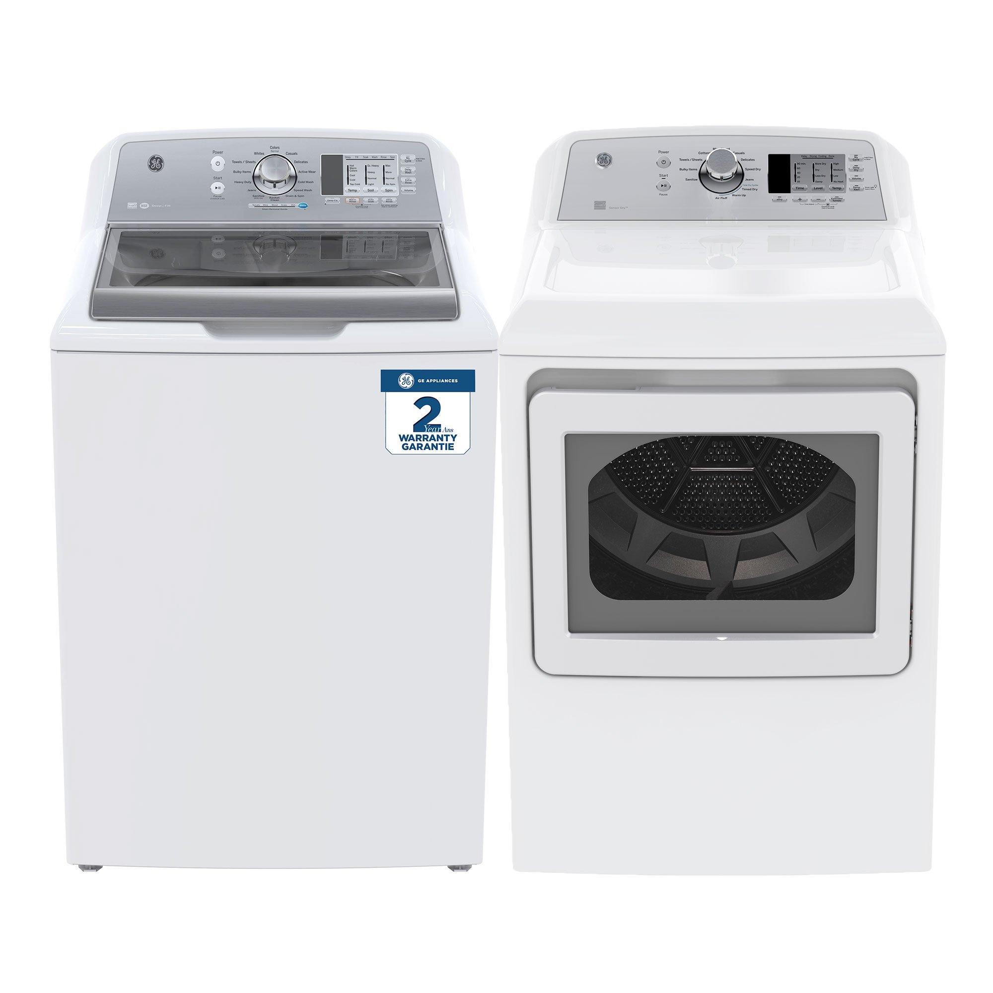Rent to Own GE Appliances 5.3 cu. ft. Energy Star Top Load Washer & 7.2